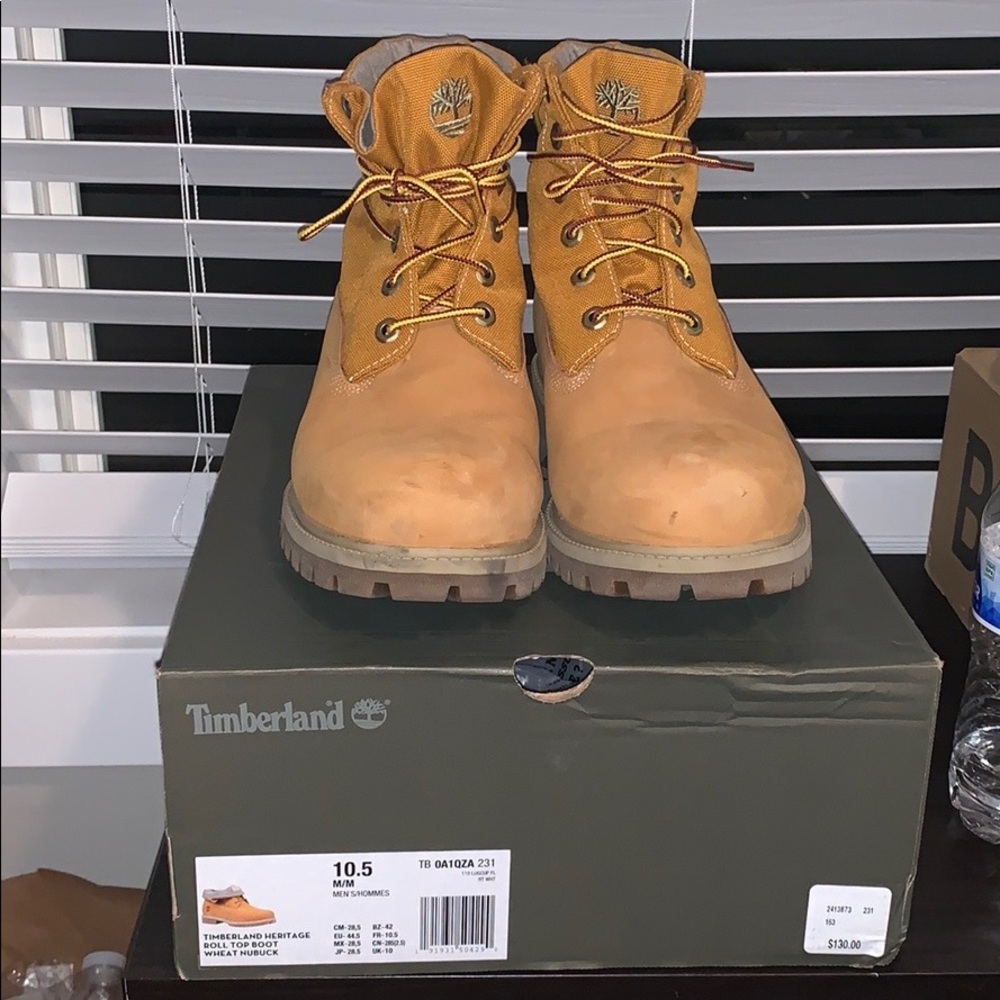 Timberland heritage roll top boots